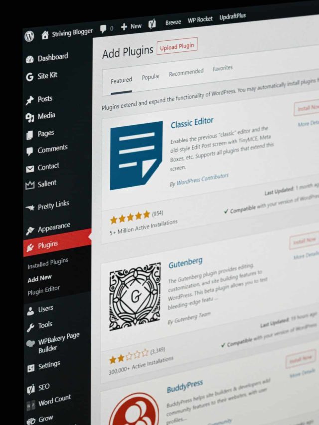 ब्लॉग के लिए जरुरी प्लगइन – 15 Important WordPress Plugin