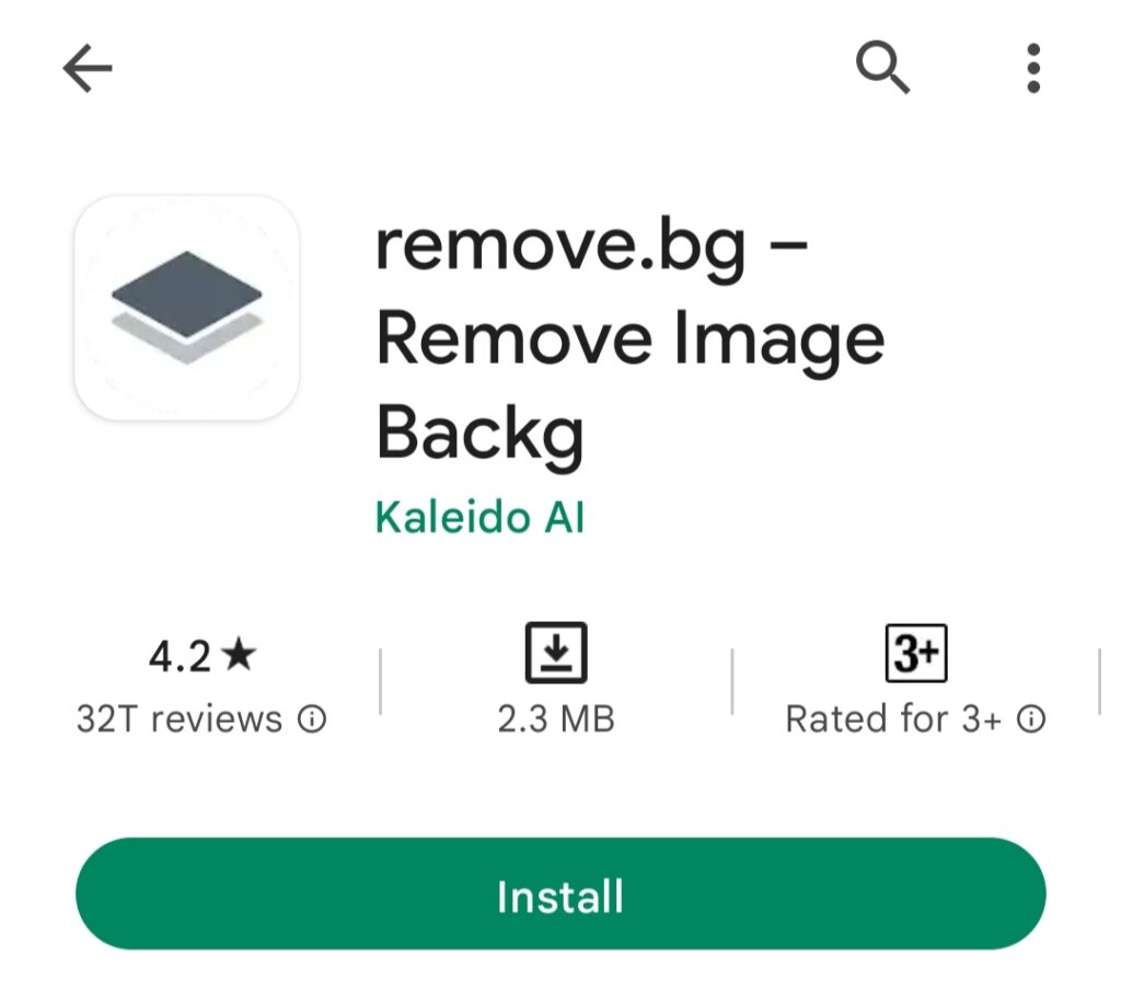 Remove BG App